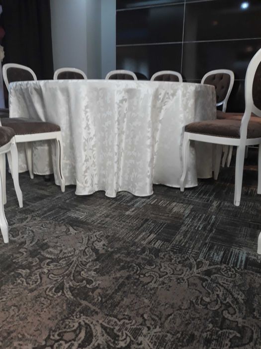 Fata de masa restaurant rotunda sau dreptunghiulara la comanda