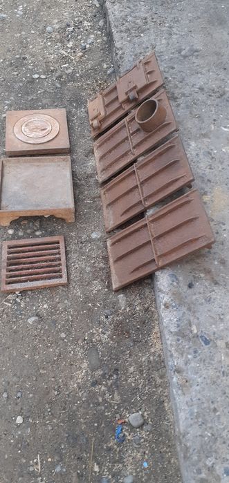 Чугунны разборный печь