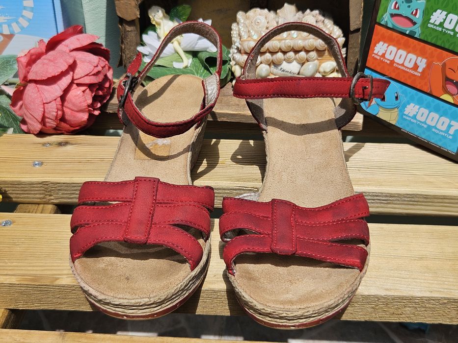 Rieker сандали от кожа N37