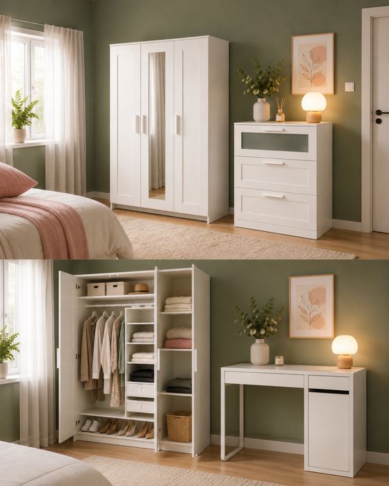 Продам ШКАФ, КОМОД и СТОЛ Ikea Brimnes