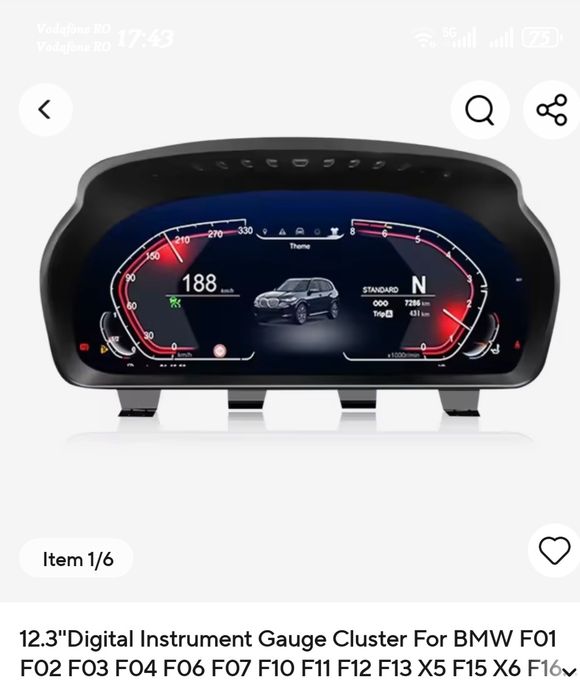 Ceasuri digitale bmw f10