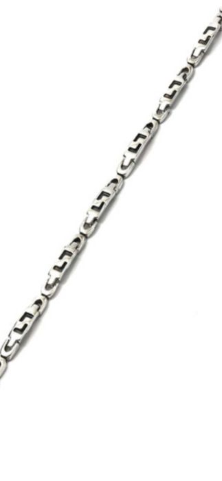 Сребърна гривна мъжка, със сертификат и 1 година гаранция