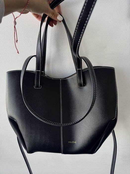 Черна чанта Polene