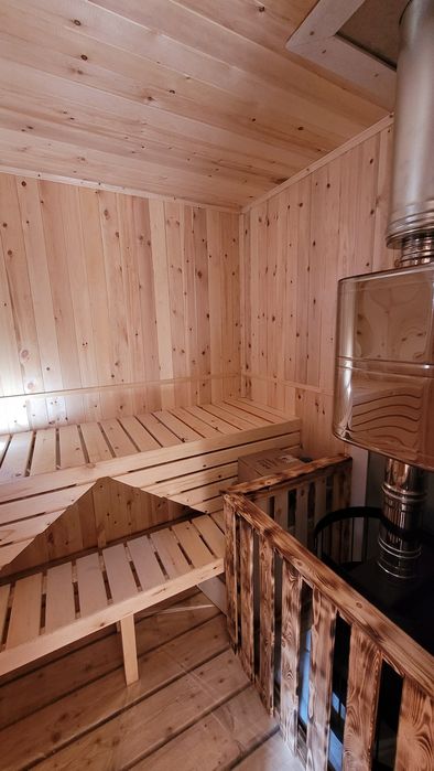 Баня на три отделения, баня на участок полностью готова к использовани