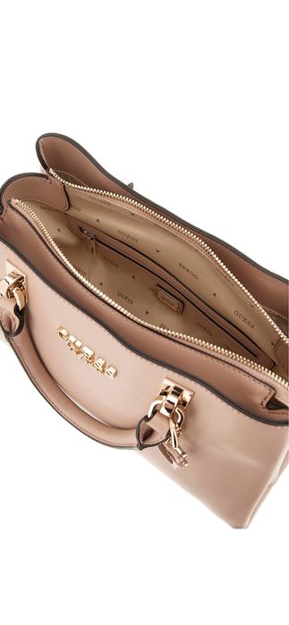 Чанта Guess бежова