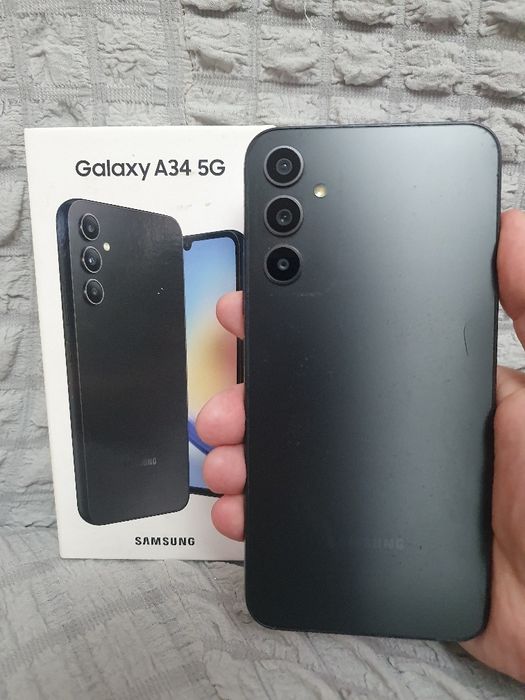 Srochna Sotiladi Samsung Galaxy A34 5G 8+8/256GB Original Karobka Bor