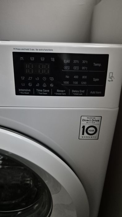 Пералня 7 кг LG Direct Drive