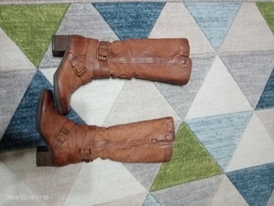 Сапоги натуральная кожа