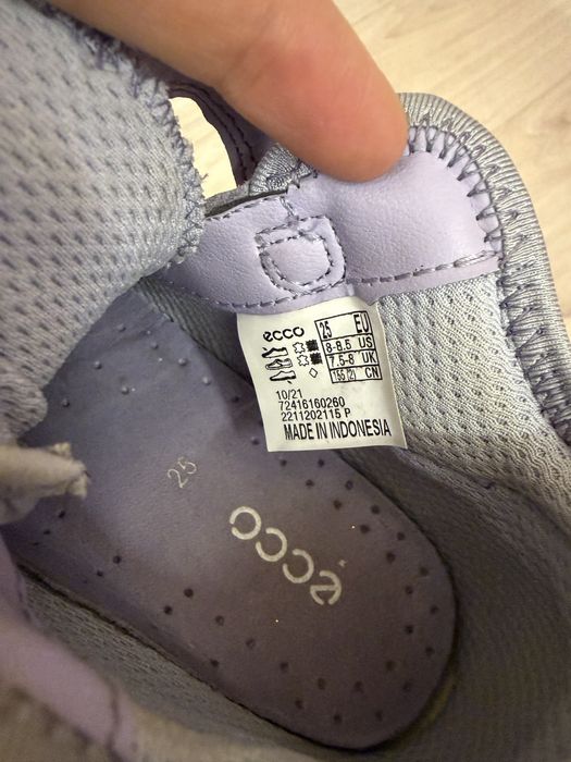 Ботинки кроссовки ECCO 25 размер