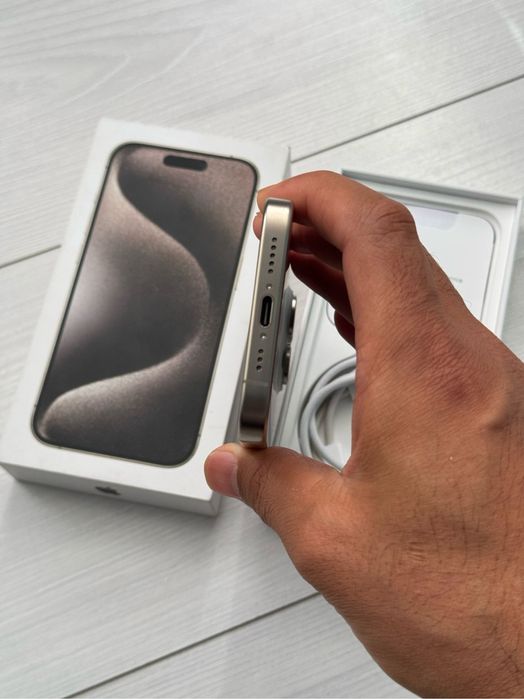  iPhone 15pro 5G 1TB natural titanium аккум 96%