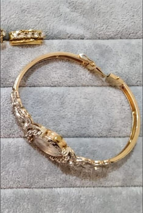 Часы-браслет Чайка, СССР Москва Бриллианты