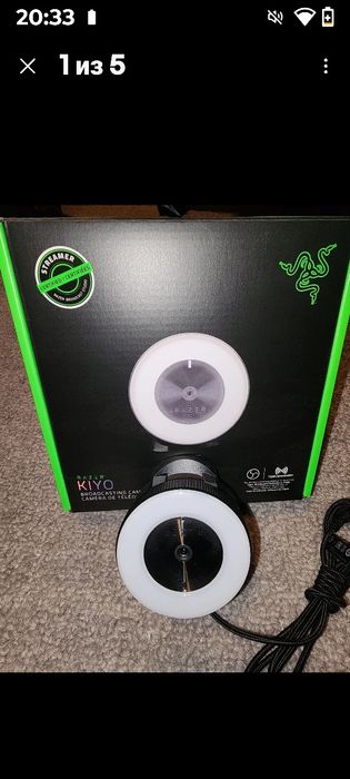 ЛУЧШАЯ ИЗ ЛУЧШИХ Razer KIYO вебкамера ТОП веб камера МОЩЬ СТРИМ webcam