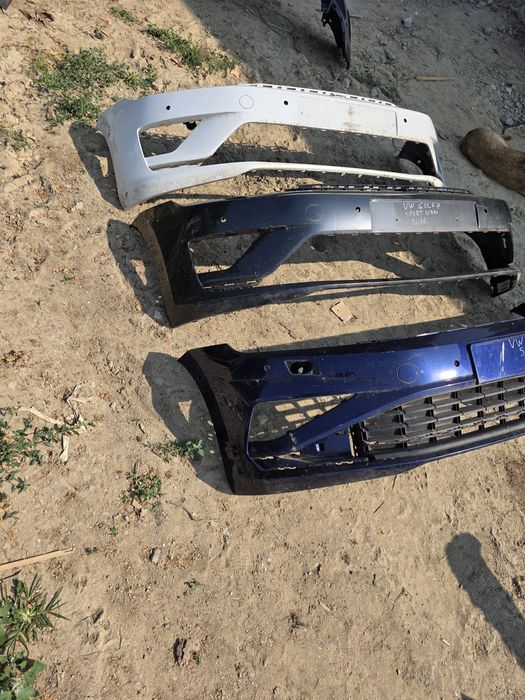 Vw Golf 7 sportsvan предна броня 2016 предна броня 2019 facelift