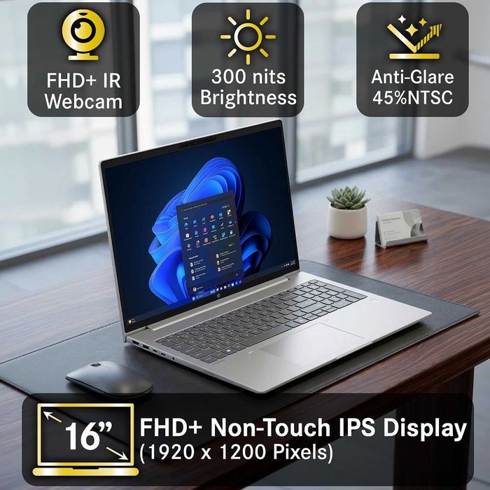 Бизнес Ноутбук HP ProBook 4 G1i 16" intel Core Ultra 7 255U 16Gb/512Gb