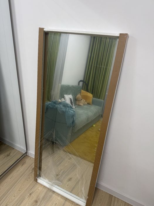 Oglinda ram alba ikea  65x150