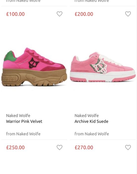 Оригинални снимърси Naked Wolfe и Pinko