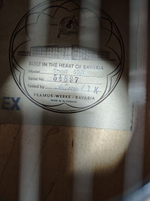 Акустична китара Framus/Германия/