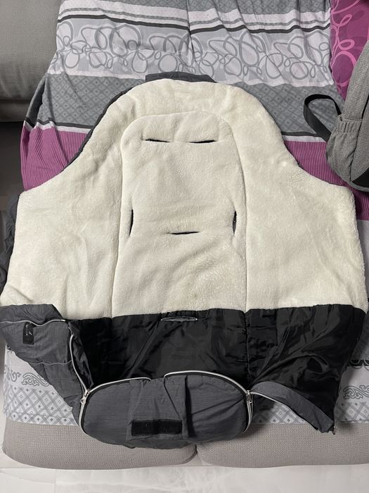 Hauck - Лятна бебешка количка до 25кг Rapid 4R Plus, сива + аксесоари