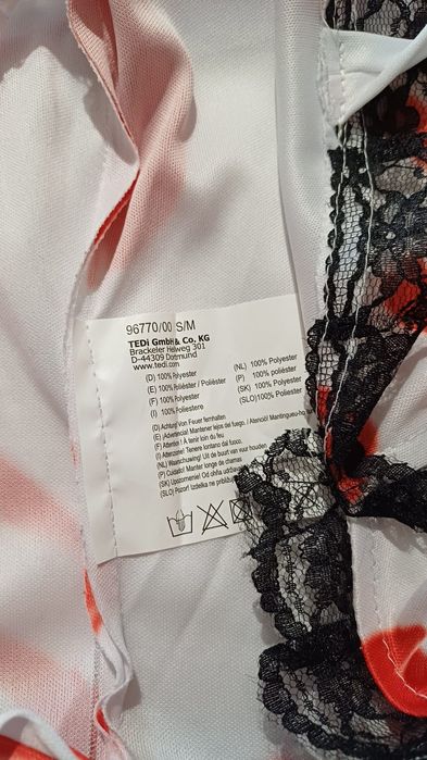 Costum menajeră zombie damă