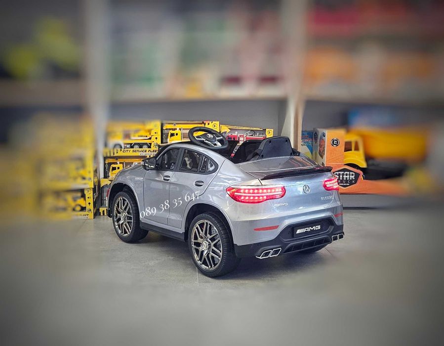 ТОП ЦЕНА!НОВО!Акумулаторна кола Mercedes GLC с 12Vбатерия,EVA гуми,USB