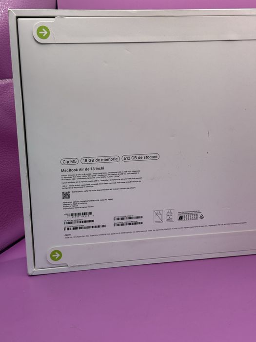 Macbook Air 13 M5 512gb•amanet matei carngasi•xy3q