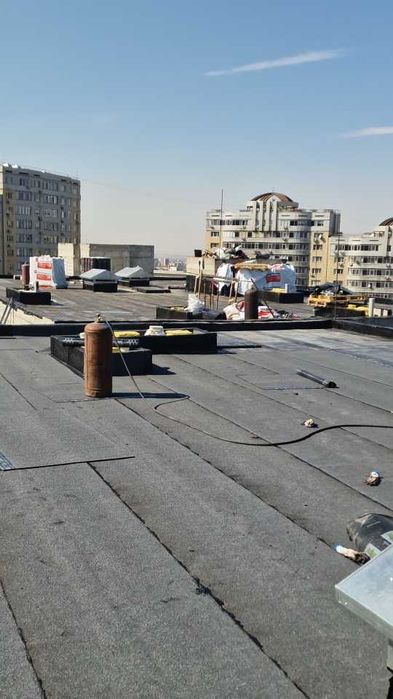 Крыша монтаж гибкой черепицы