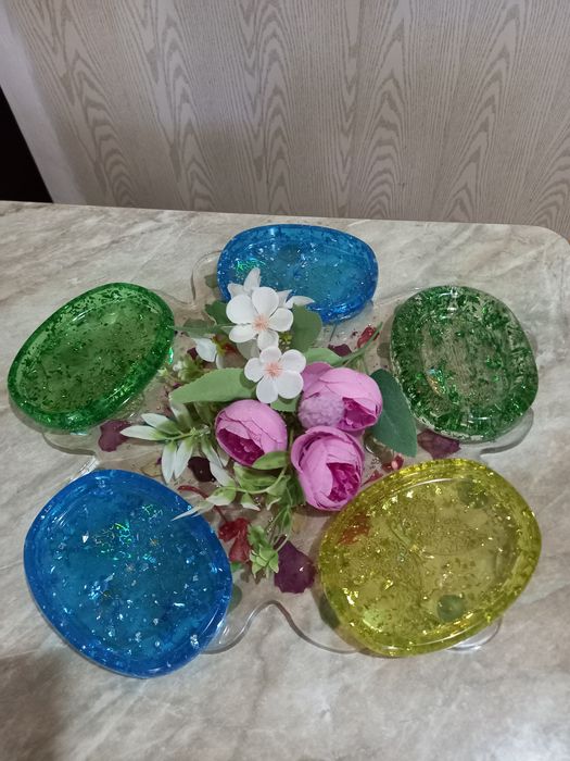 В наличии и на заказ изделия из эпоксидной смолы украсят ваш интерьер