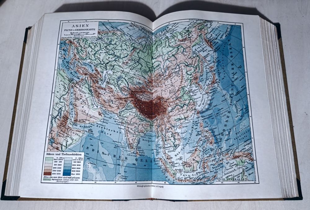 Meyers Lexikon - Ediția a 7-a (1924–1933) - Colecție Completă 15 Volum