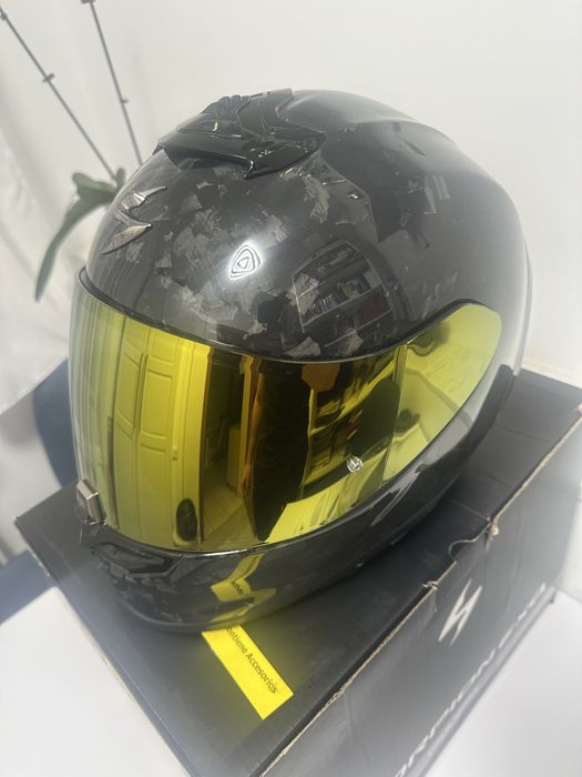 Cască Scorpion EXO R1 Air Onyx Carbon – Mărimea M