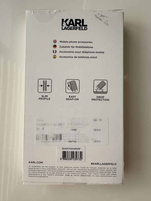 Продавам оригинален кеис Karl Lagerfeld за Iphone 14 Pro Max