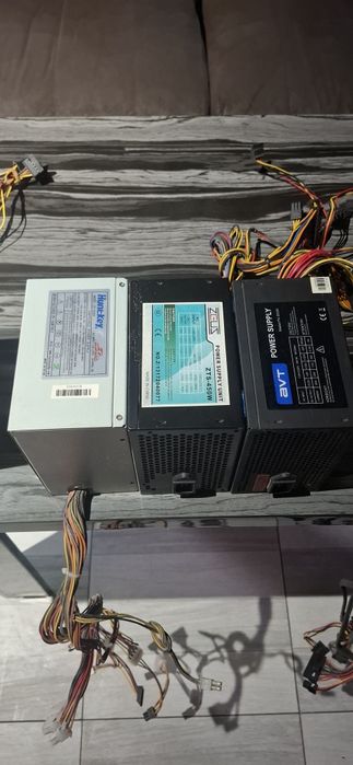 Блоки питания разные, Huntkey 450, Avtech 450