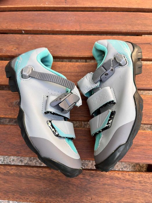 Incaltaminte ciclism MTB Shimano Women Grey/Mint - marimea 35