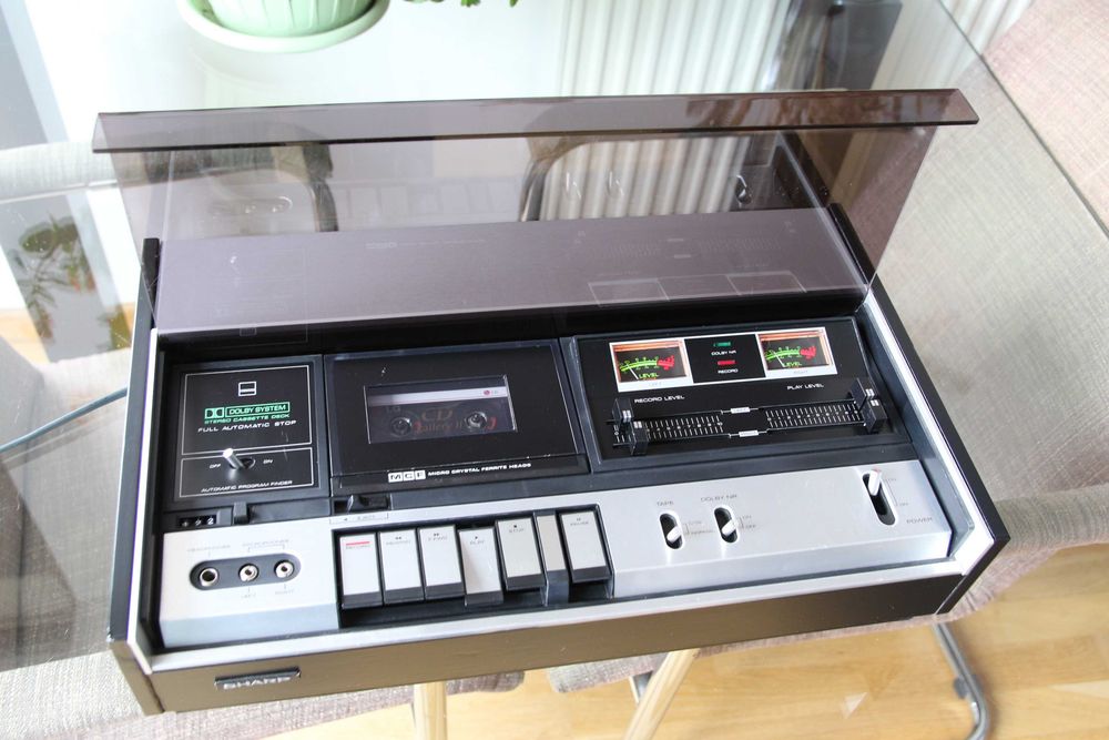 Sharp RT-480H casetofon deck Japonia 1973 complet revizuit.