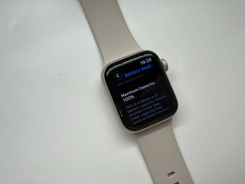 ! КаТо НоВ ! Apple Watch SE2 GPS V3 40mm 100% батерия Rose Gold