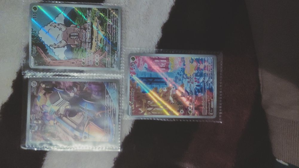 Carte pokemon Pinsir , Varoom ,Deerling full art all
