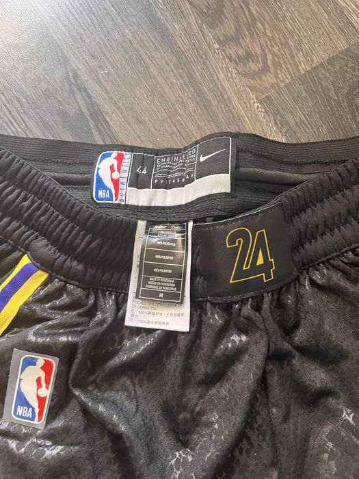 Pantaloni scurți Nike NBA Kobe Bryant 24 ,negri, mărimea M
