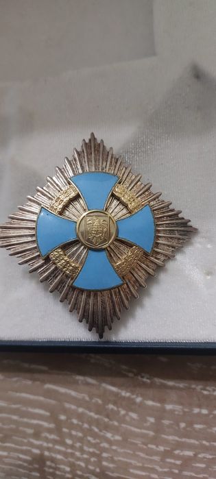 Placa pentru Ordinul National " Serviciu Credincios " in Grad de Mare