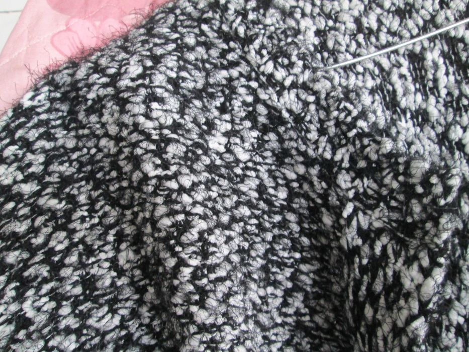 cardigan calduros alb/negru dame 44/L