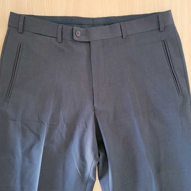 Pantaloni barbati stofa maro inchis cafea 52 L-XL 94cm