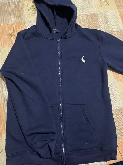 Зипка, поло синий