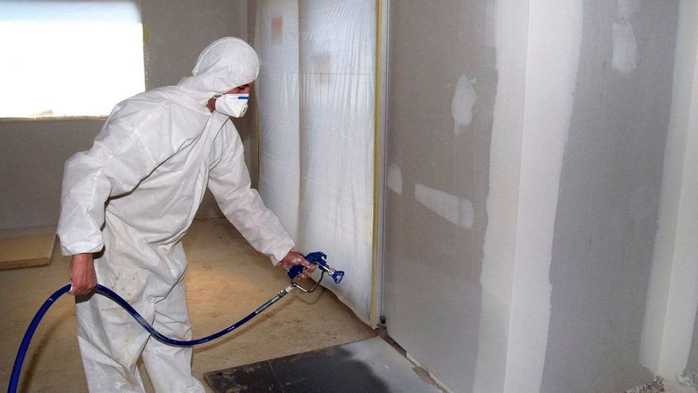 Безвоздушная покраска от 200кв.м