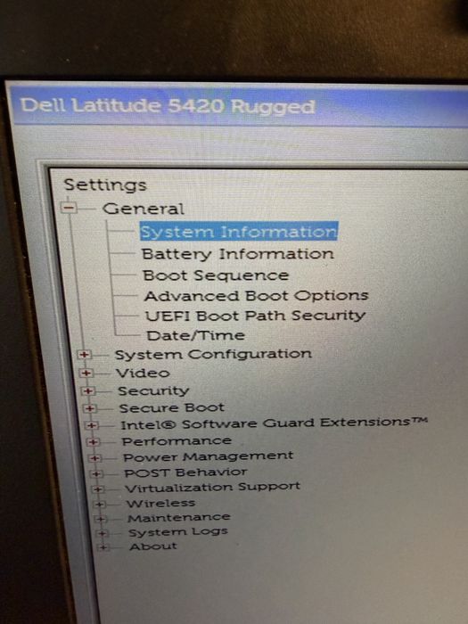 Laptop Dell Latitude 5420 Rugged i5 8gen 16g 512g nvme 14 inch