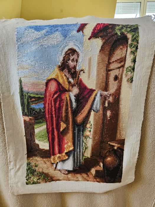 Гоблен "Исус чука на вратата"
