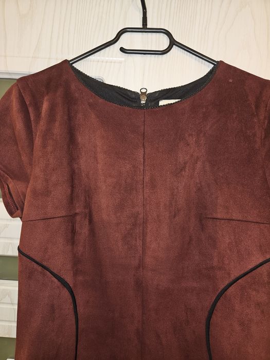 Къса рокля Ephos Л бордо