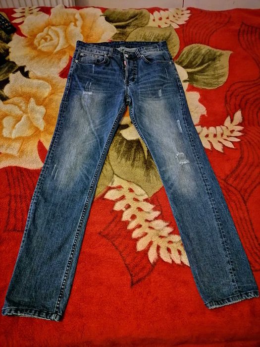 Disquared2 distressed jeans masura 46 100% Originali made in Italy