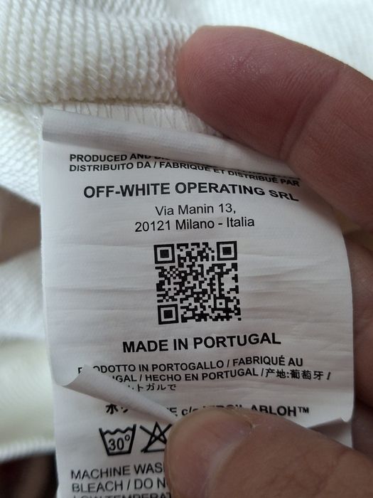 Суичър Off -White ,L  размер