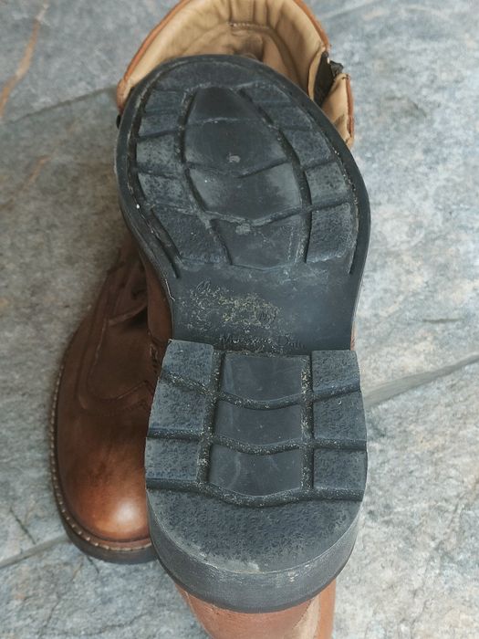 Ghete piele Massimo Dutti originale