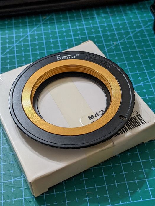 Преходники для обективов. L39-EosM, M42-EF