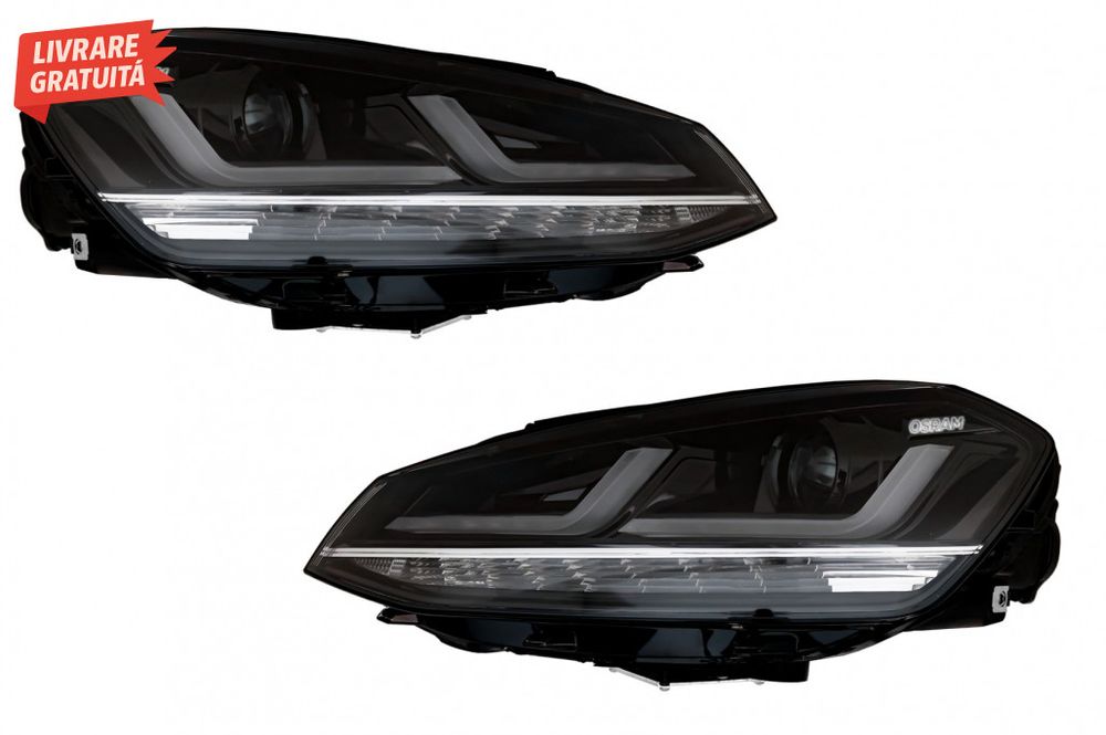Faruri LEDriving Osram Full LED VW Golf 7 VII (2012-2017) Crom pentru