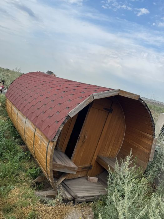 Продам, деревяную баню-бочку